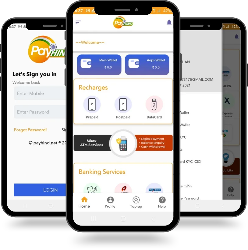 PayHind App UI